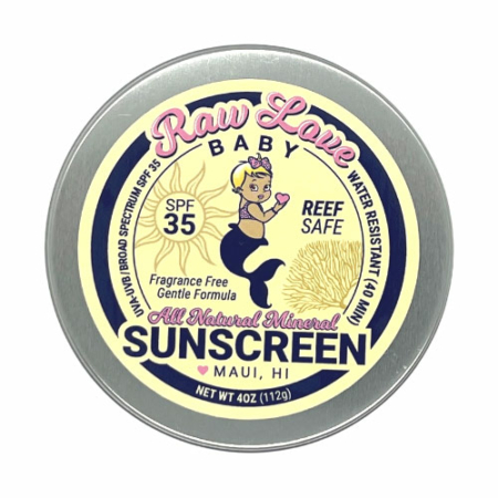 raw love all natural mineral sunscreen