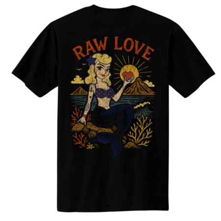 Raw Love shirt - back