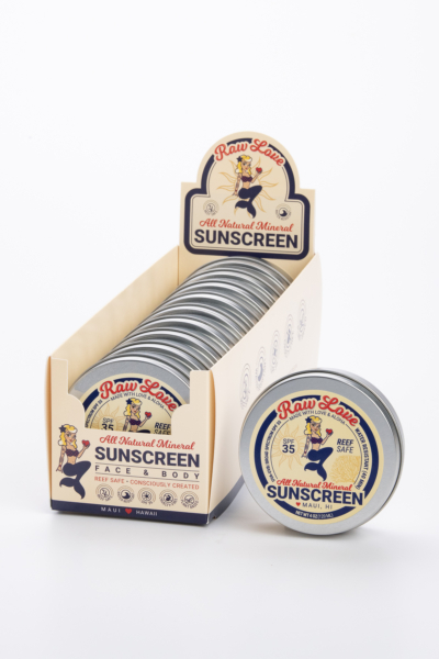 reef safe mineral sunscreen tins